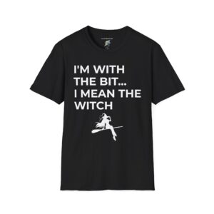 I'm With The Witch graphic T-Shirt